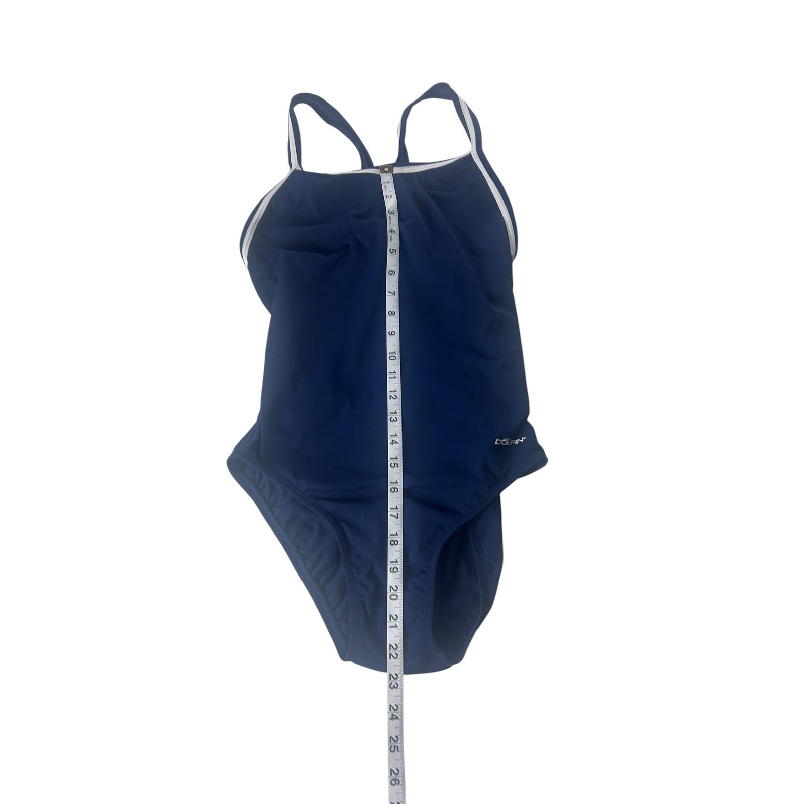 Dolfin Reliance Womens Swimsuit Navy Blue One Piece Swimsuit 9582C US 40 NWT