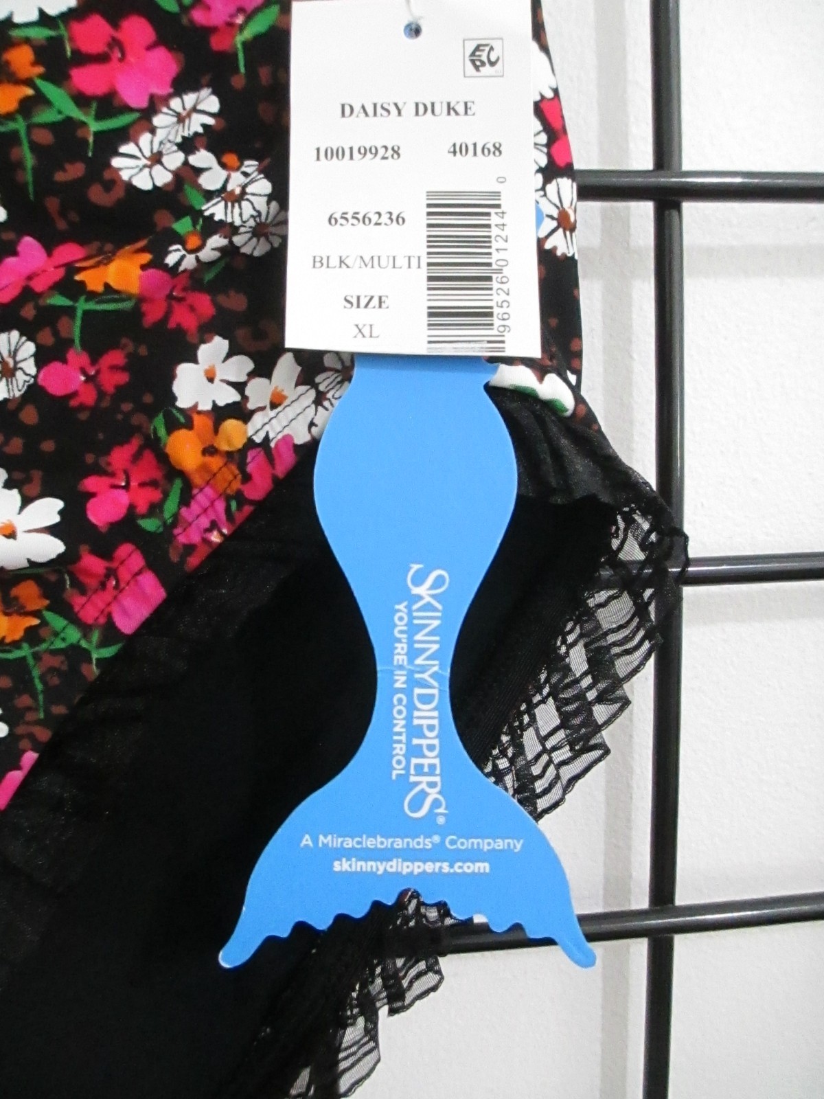 “NEW” SKINNY DIPPERS 🌸 SIZE XL==DAISY DUKE / FLORAL / SWIM SUIT BOTTOM