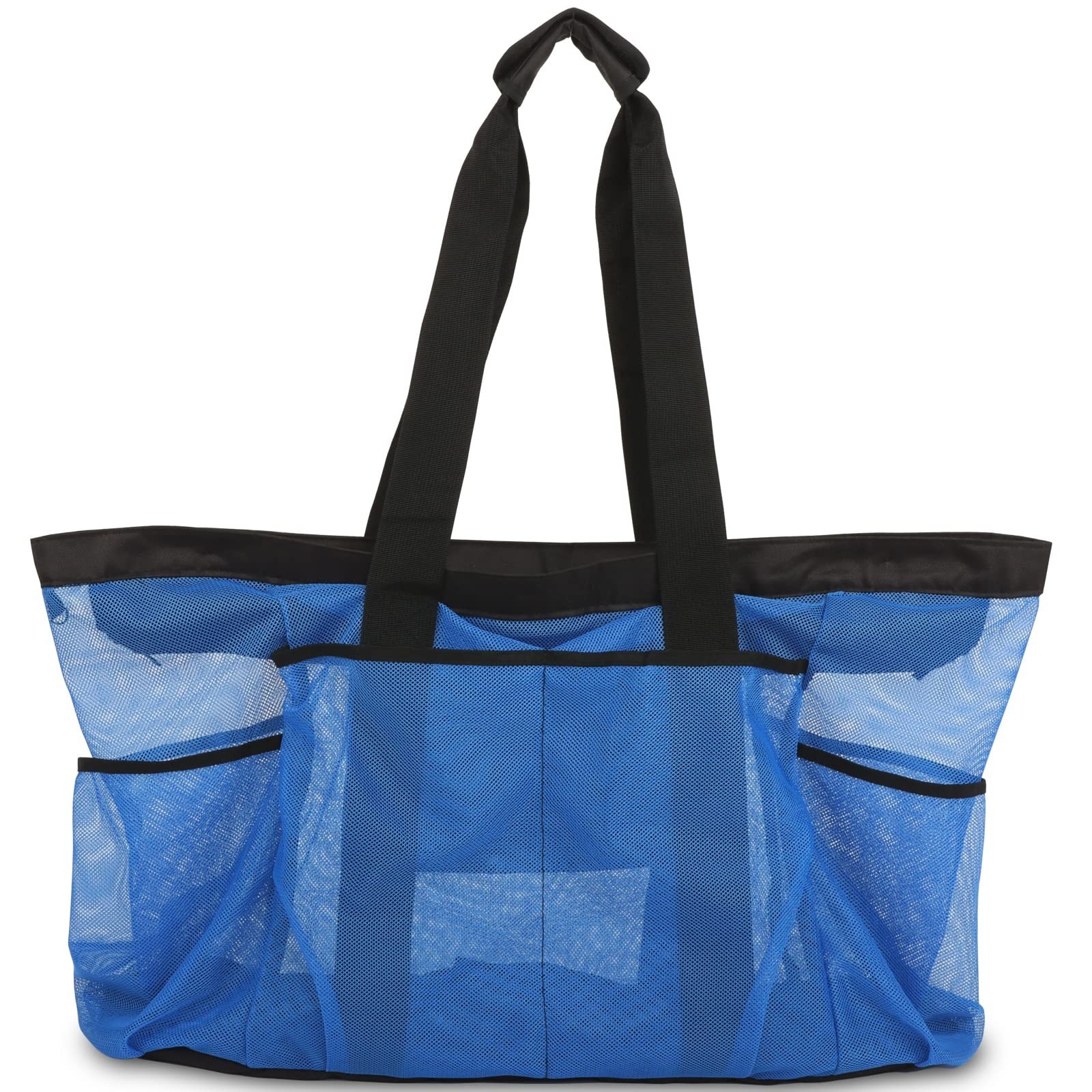 Extra Large Beach Bag Mesh Tote with Zipper and Pockets Ideal for Your Family…
