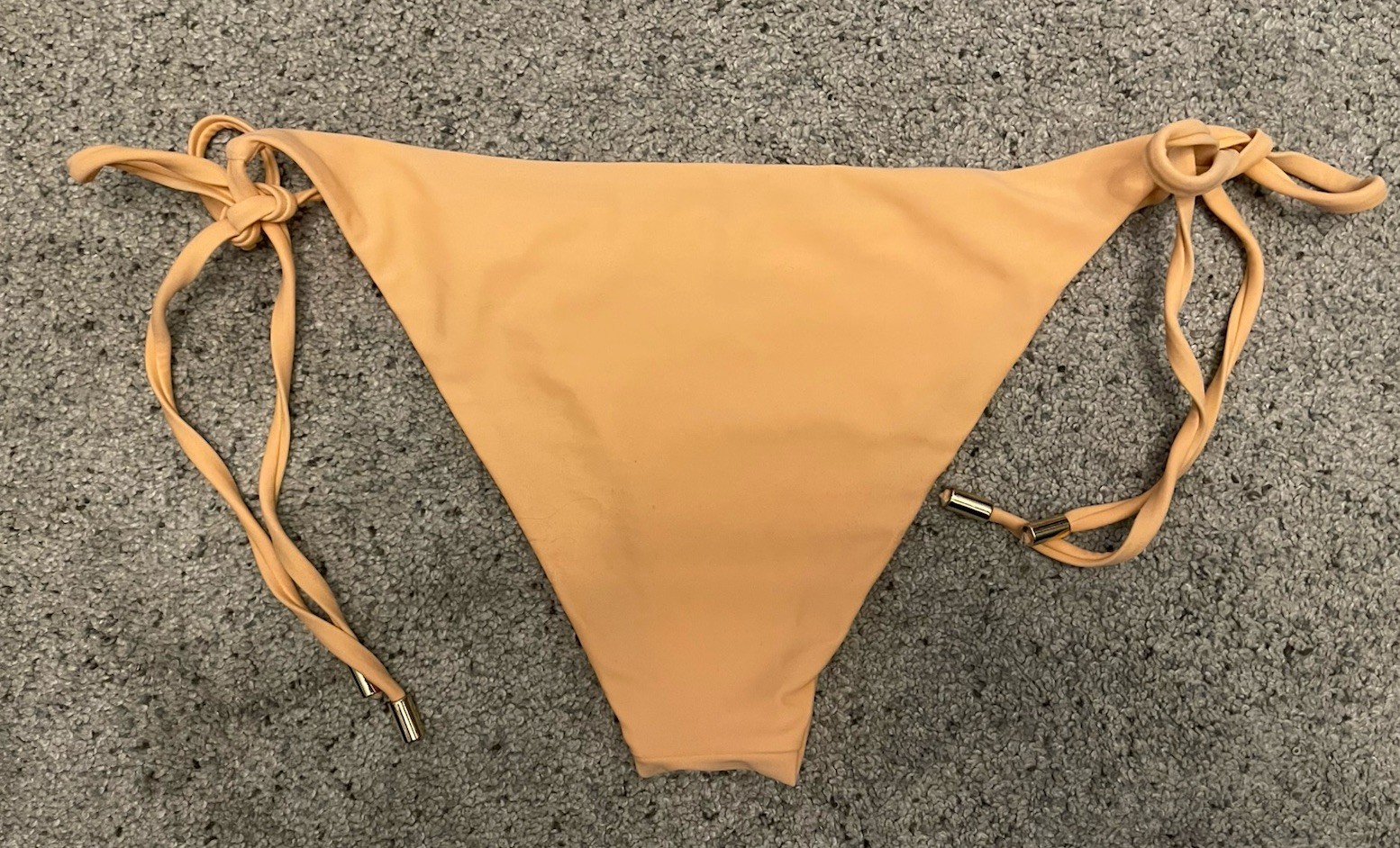 Monday Swim St. Barth’s Bikini Peach Medium Top & petite bottom beach Tropical
