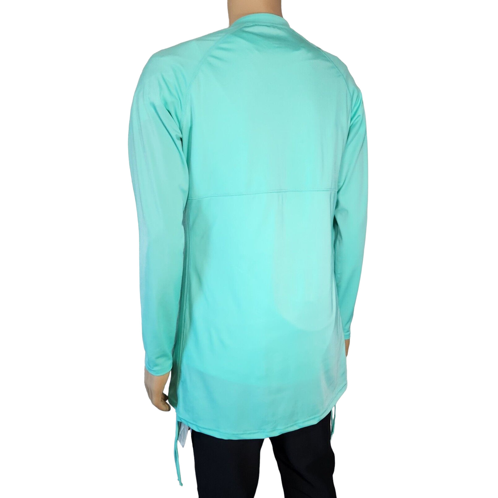BALEAF UPF50+ ADJUSTABLE SIDE POOLSIDE & BEACH TOP COVER-UP L/S Seafoam Green XL