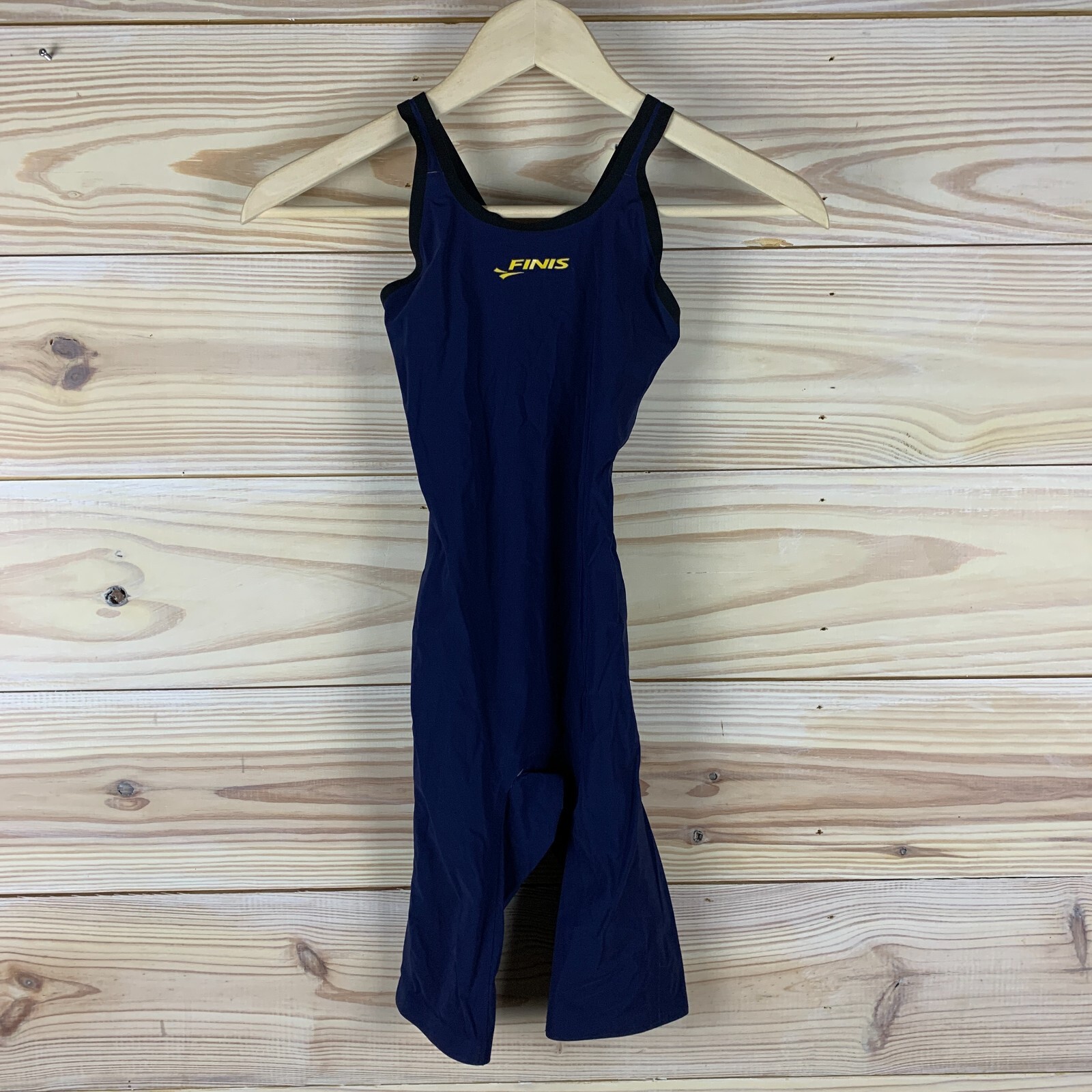 FINIS Competive Fina AJ Open Back Technical Racing Swim Suit Blue 20