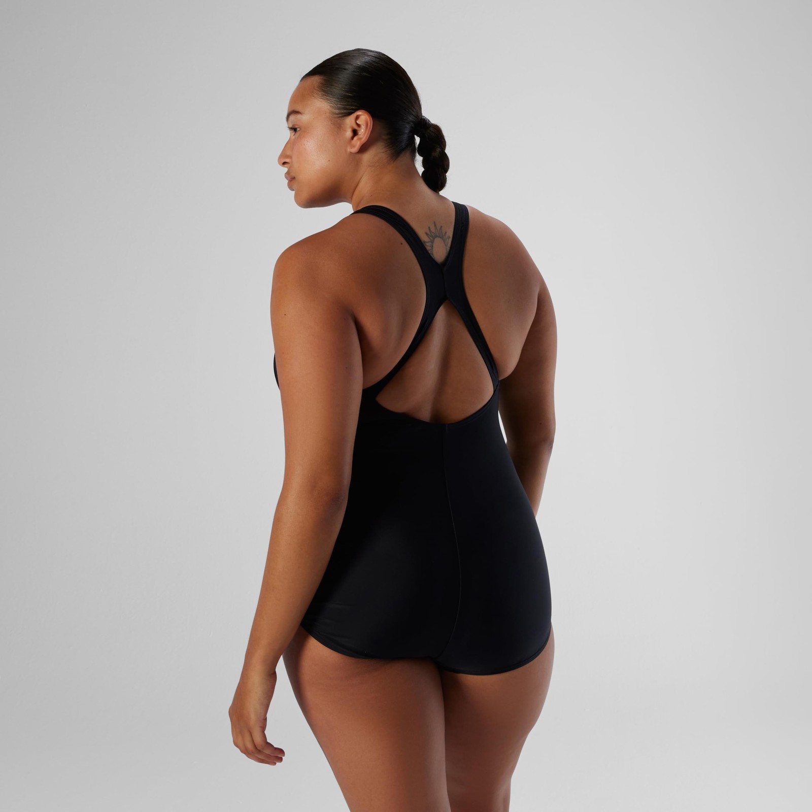 speedo Women’s Swimsuit One Piece PowerFlex Princess Seam Ultraback Conservat…