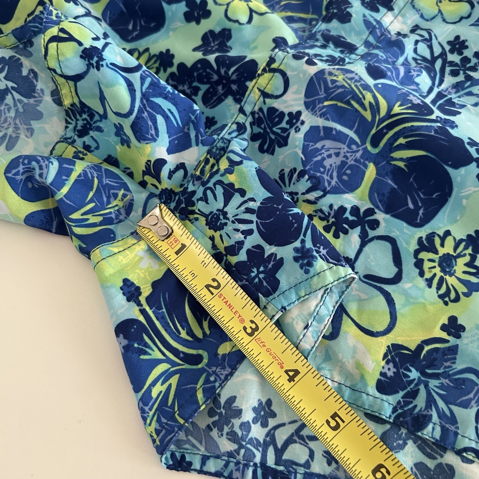 Catalina Ocean Gear S Swimming Board Shorts Floral Pocket Drawstring Nautical Mu