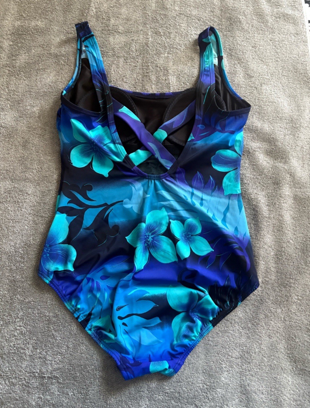 longitude floral swimsuit size 12