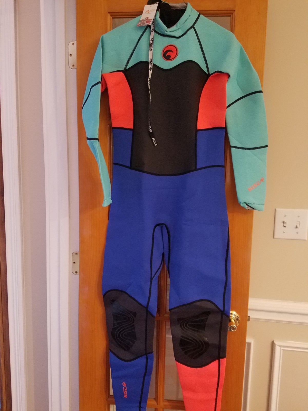  MICOSUZA Women’s Full Body One Piece Surf Swim Snorkel Suit XL NWT