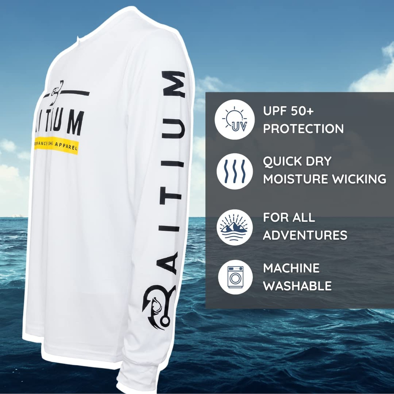 Fishing Shirts for Men, Mens Fishing Shirts Long Sleeve, UPF 50 Quick Dry, Ra…