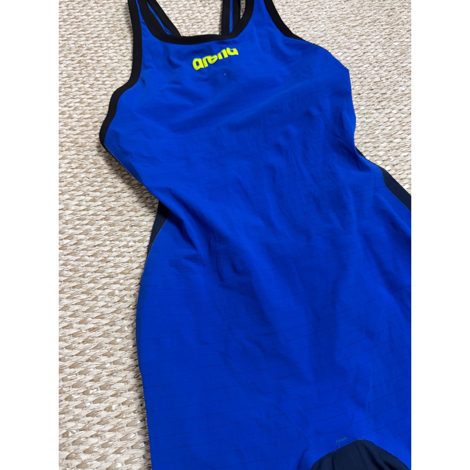 Arena Powerskin Carbon Air Kneeskin Technical Racing Swimsuit Blue Womens 26