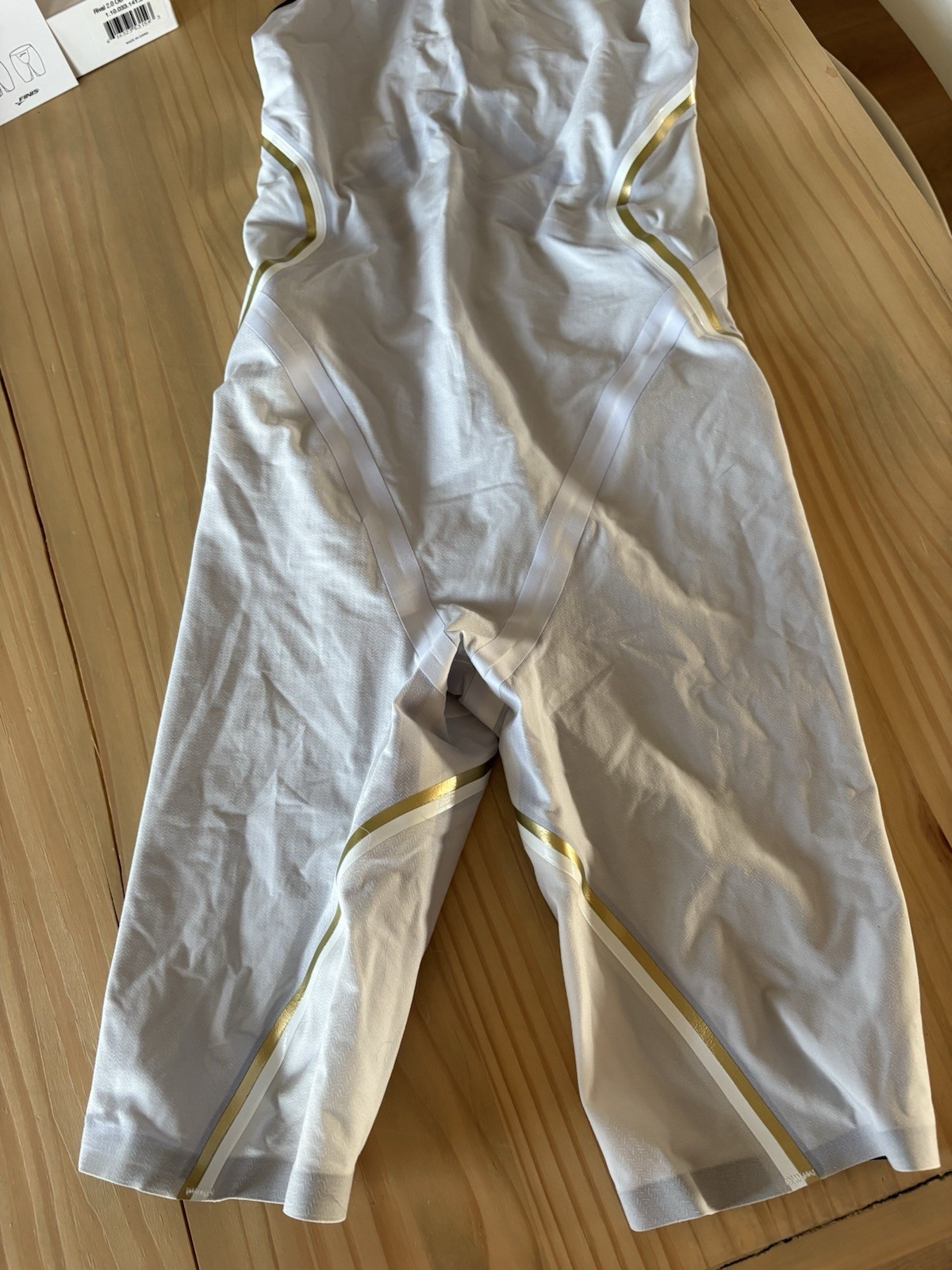 FINIS Rival 2.0 Women’s Competitive Tech Suit Swimsuit White Size F
