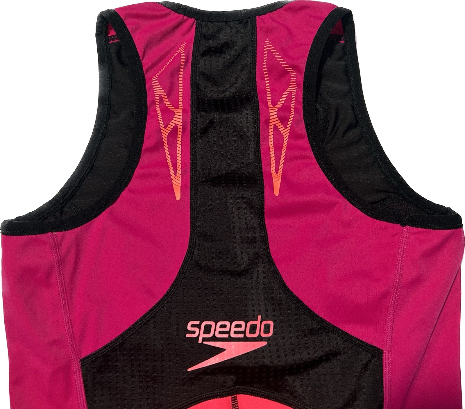 Speedo Women’s Fastskin Xenon Triathlon Sleeveless Top w/ Bra Size Small