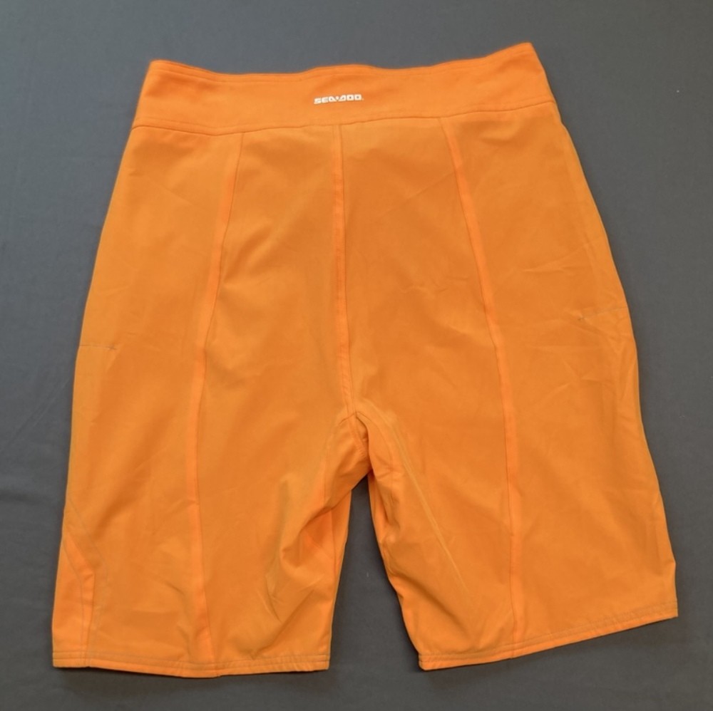 BRP 2863533812 SEA-DOO Mens Pulse Boardshorts ORANGE Size 32 New Genuine