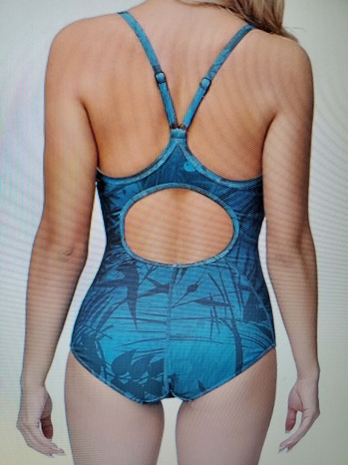 BALEAF Women’s 32 Athletic Training Adj Strap One Piece Swimsuit NWT Body Suit