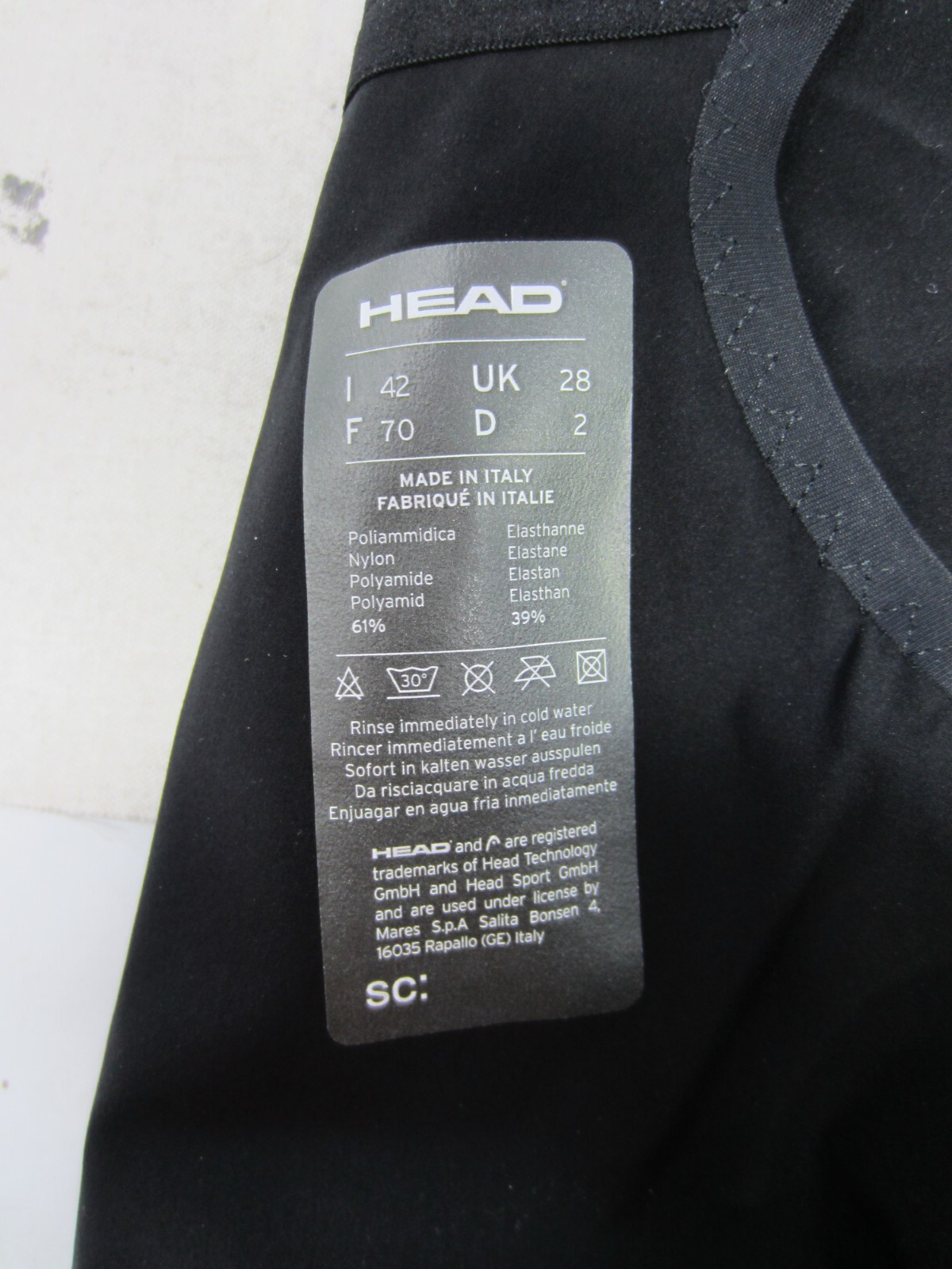 NEW Head Women’s XS Liquidfire Act Full Suit SL Sleeveless Open Water Swim Race