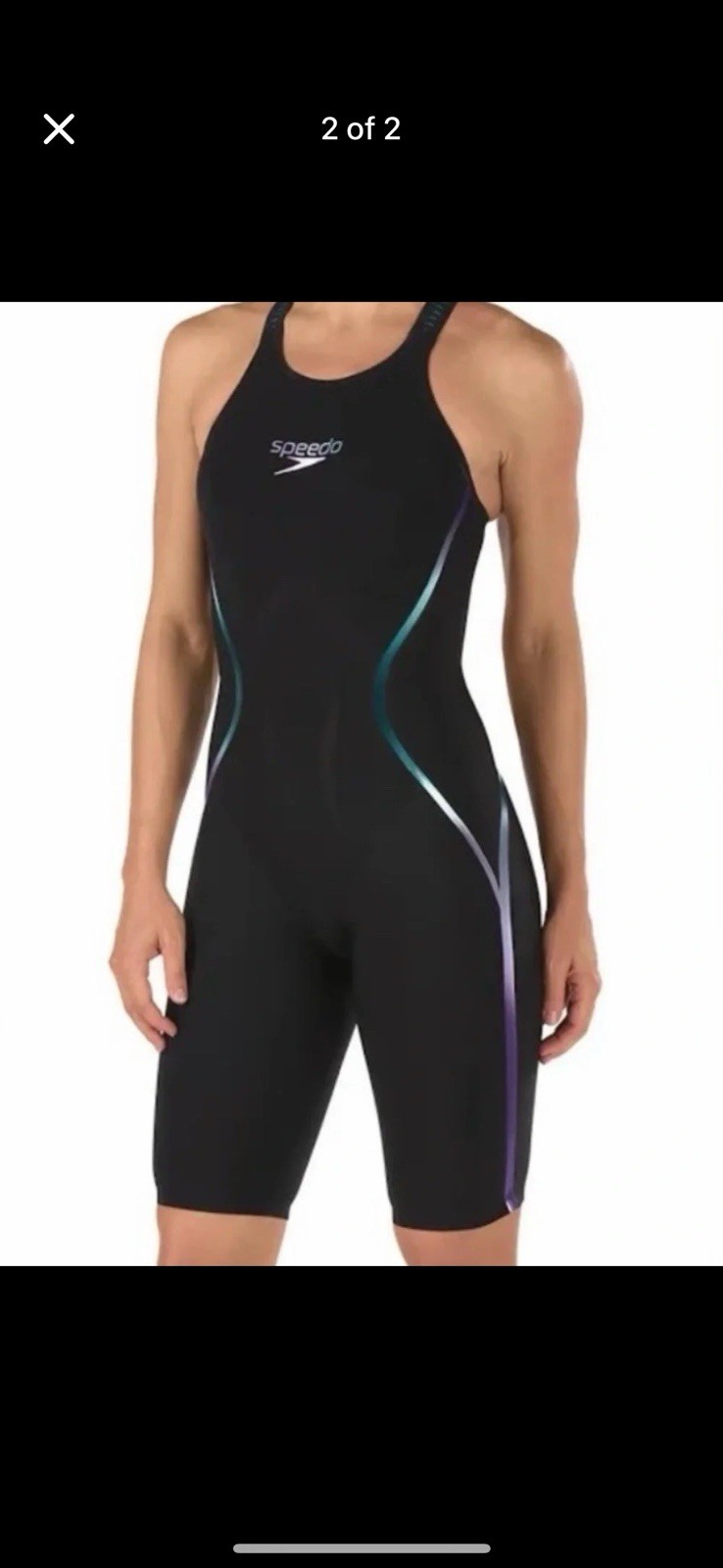 Speedo Fastskin LZR Racer X Kneeskin Competitive One Piece Swimsuit 24