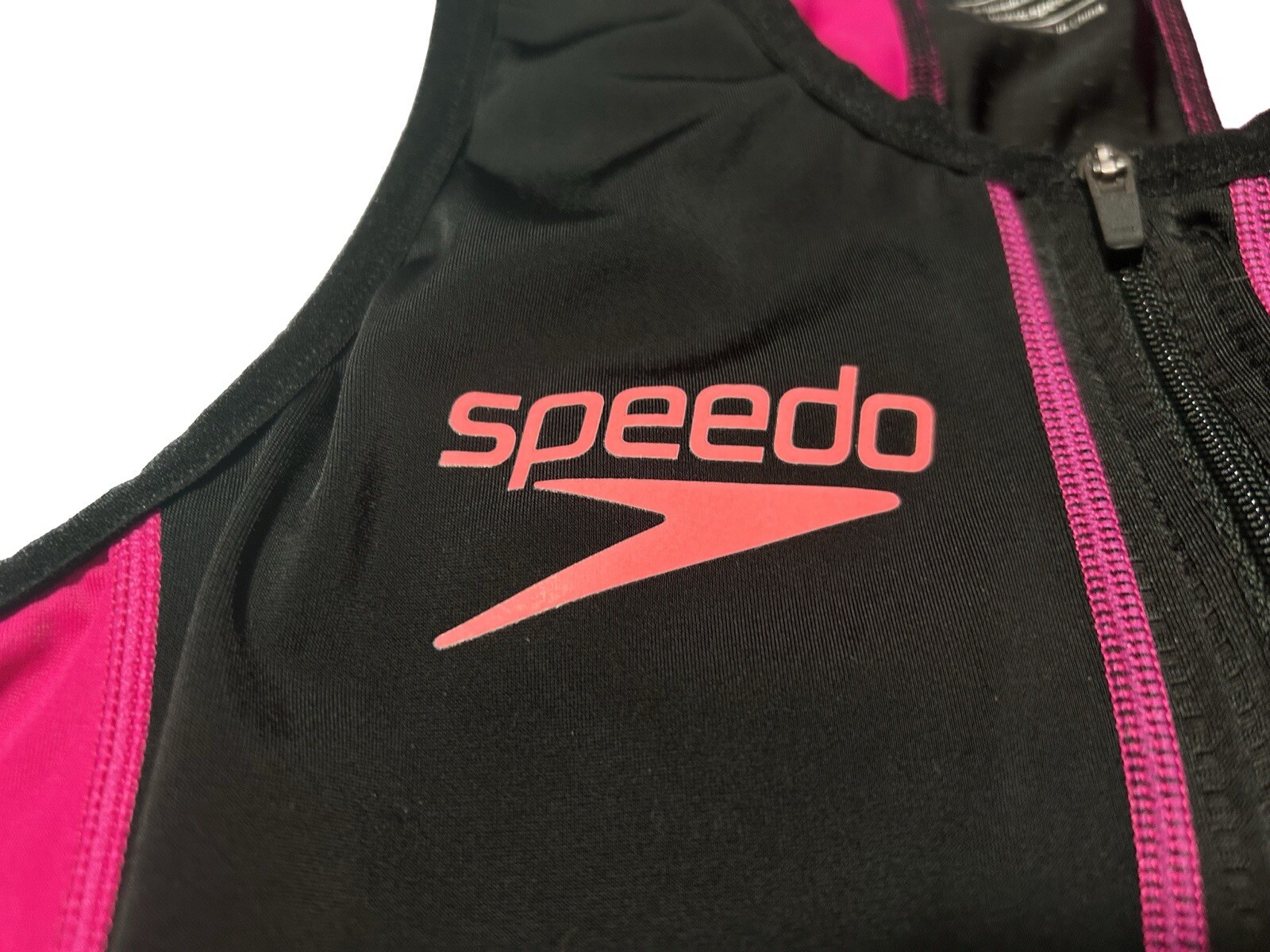 Speedo Women’s Fastskin Xenon Triathlon Sleeveless Top w/ Bra Size Small
