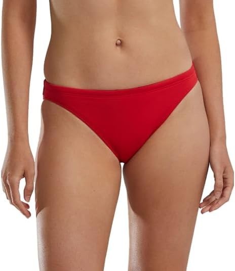 TYR Women’s Guard Durafast Elite Classic Bikini Bottom Red Small NWT UPF 50+