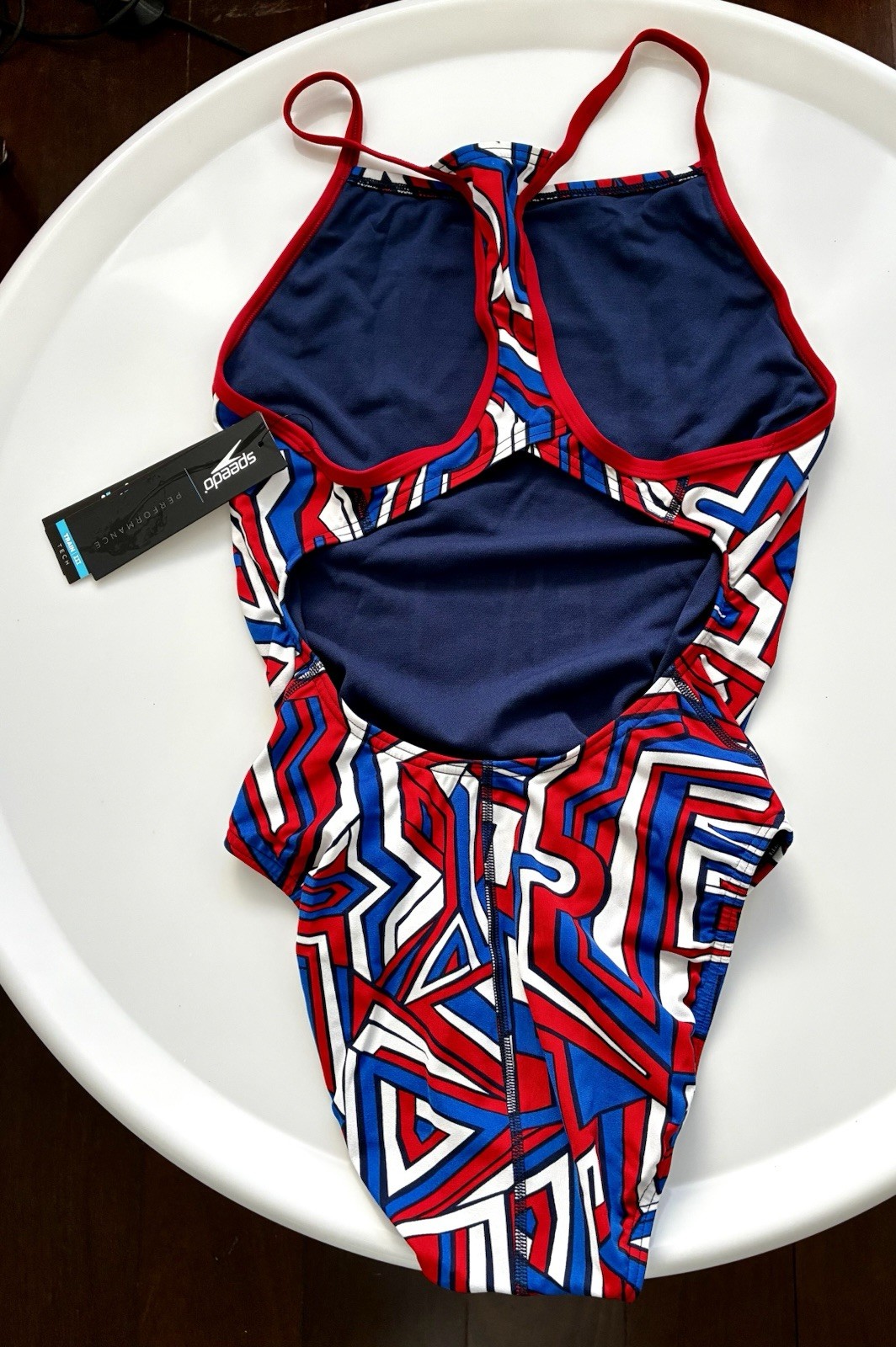 Speedo One-Piece Swimsuit Endurance+ Conquers All Flyback 10/36 NWT $84