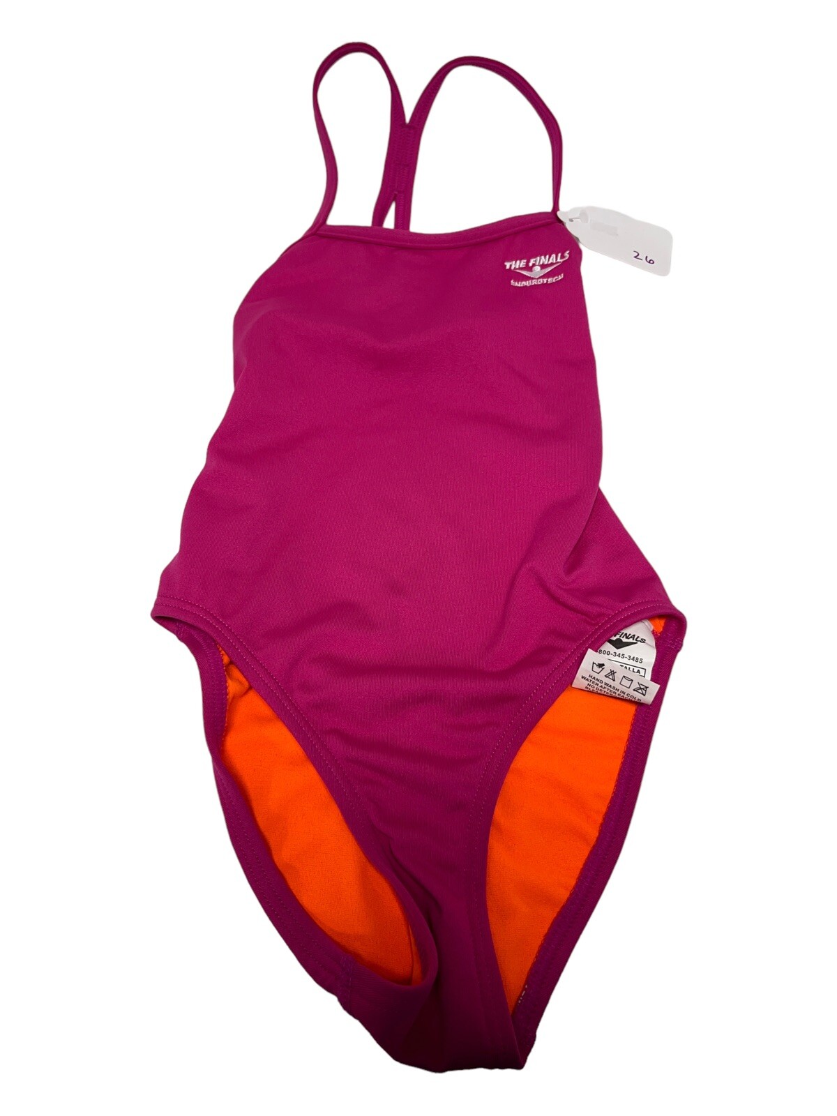 The Finals Competitve Swimsuit in Bright Color PINK NEW NWOT SIZE 26