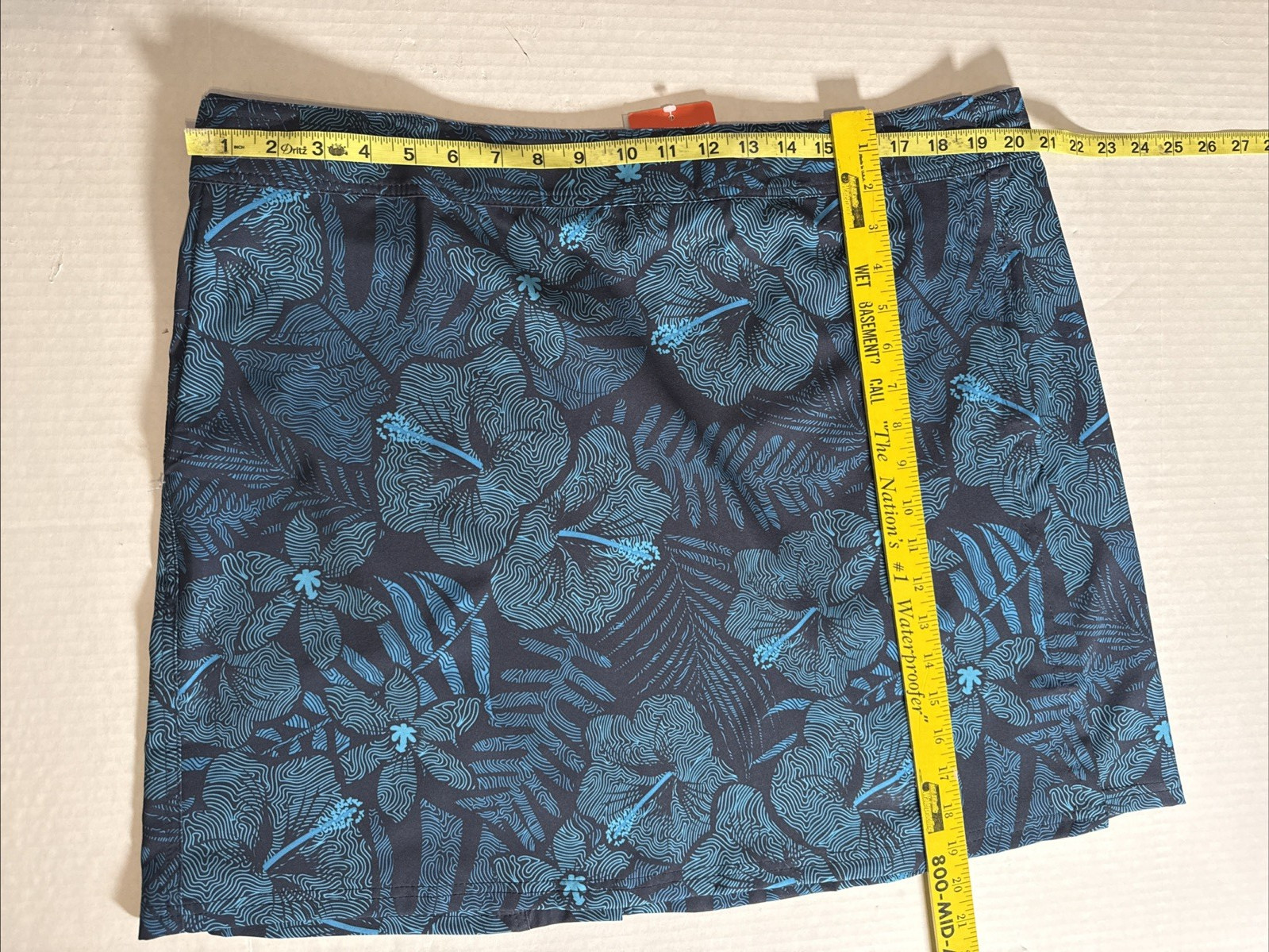 NWT RipSkirt Hawaii Wrap Skirt Maui Moonlight Floral Beach XXL Cover Up W-41-44″