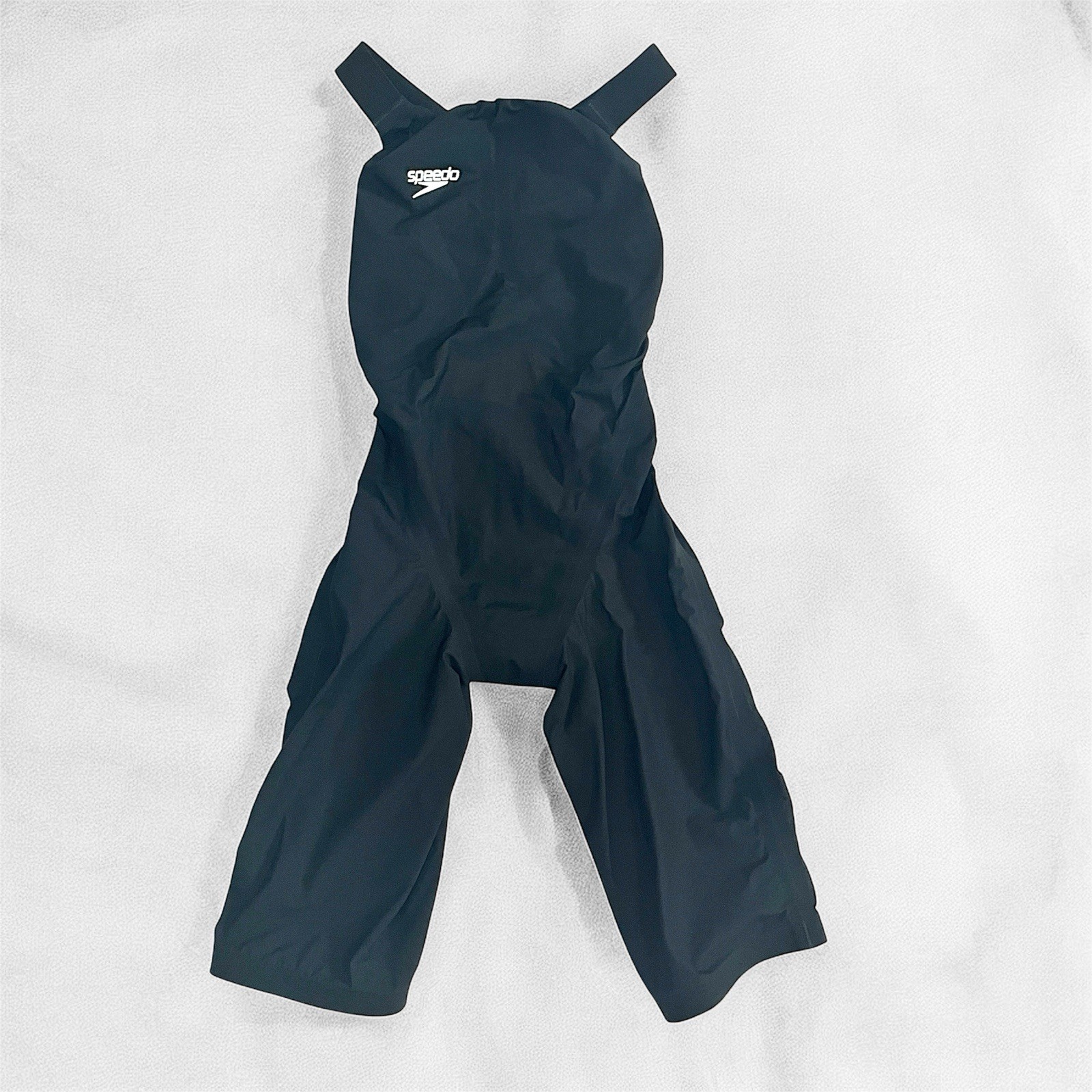 SPEEDO Womens Black LZR Racer Pro Recordbreaker Kneeskin Swim Suit Size 16