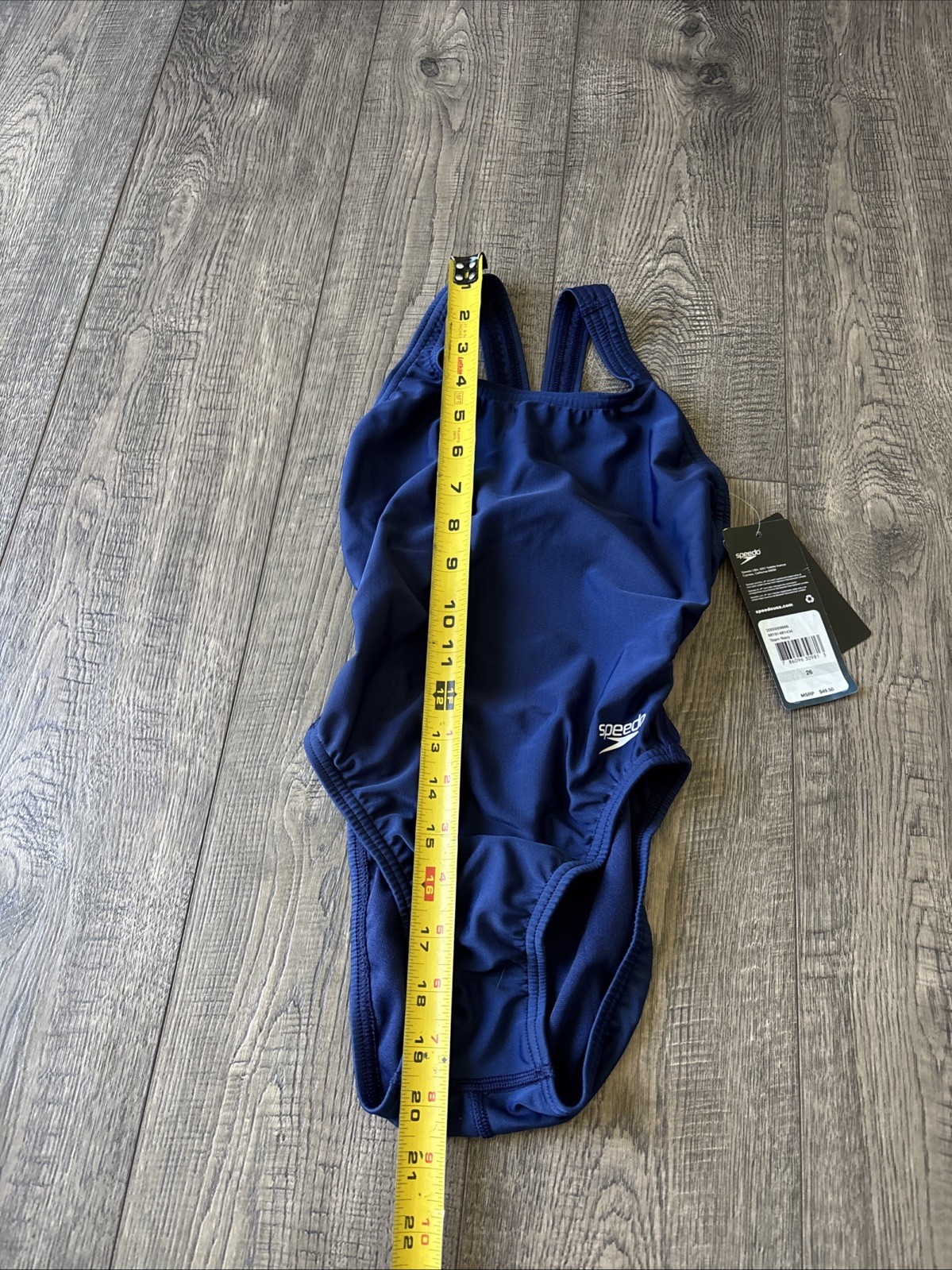 Speedo Pro LT Swimsuit team Navy Blue women’s sz 26