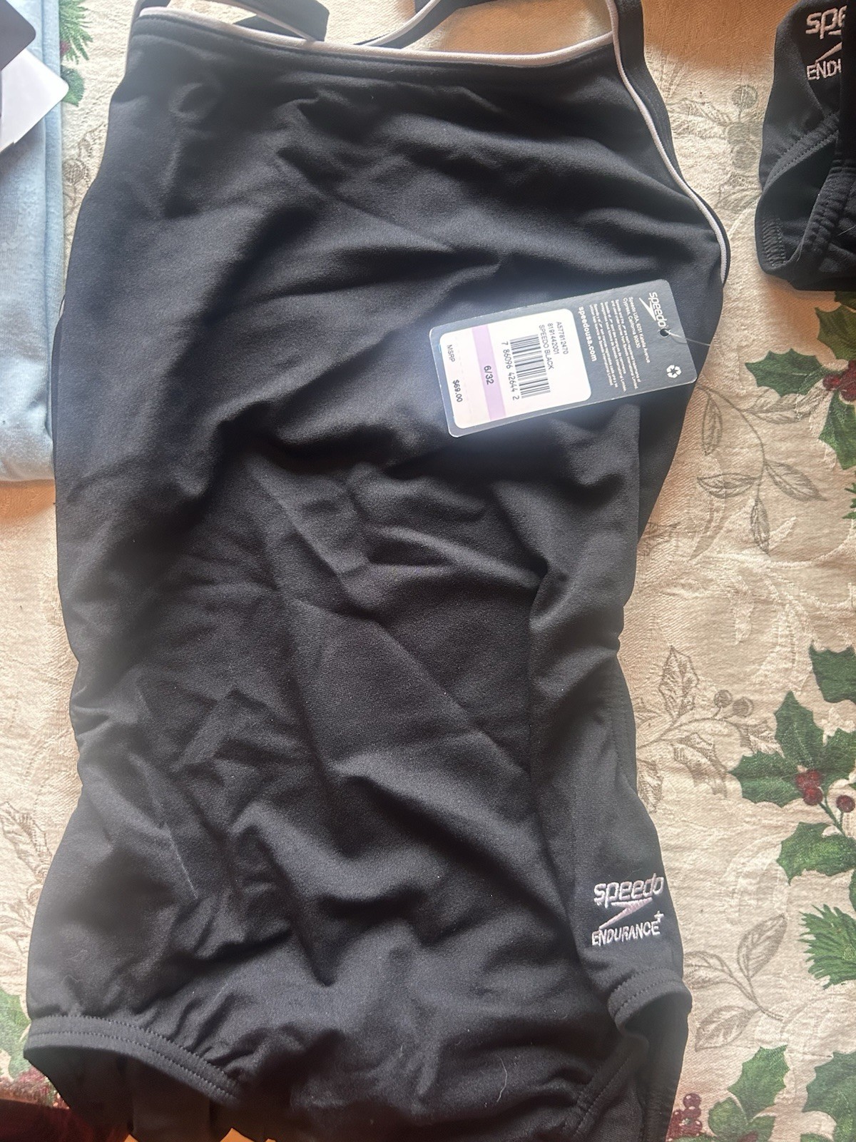 Speedo Endurance+ Women’s Competitive Skimpy Thin Strap Swimsuit 6/32