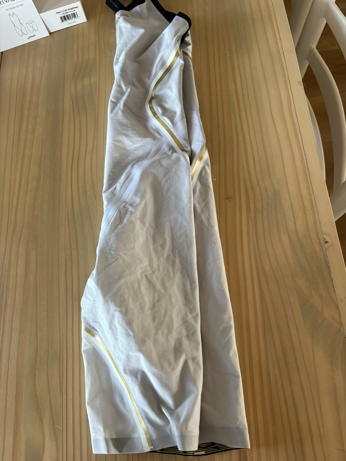 FINIS Rival 2.0 Women’s Competitive Tech Suit Swimsuit White Size F