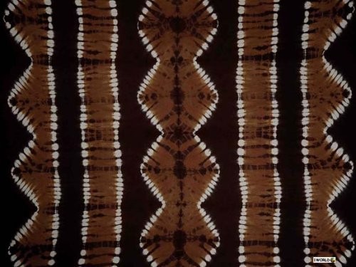 Womens Tie Dye Swimsuit Cover-Up Sarong in Your Choice of Color Jungle Brown
