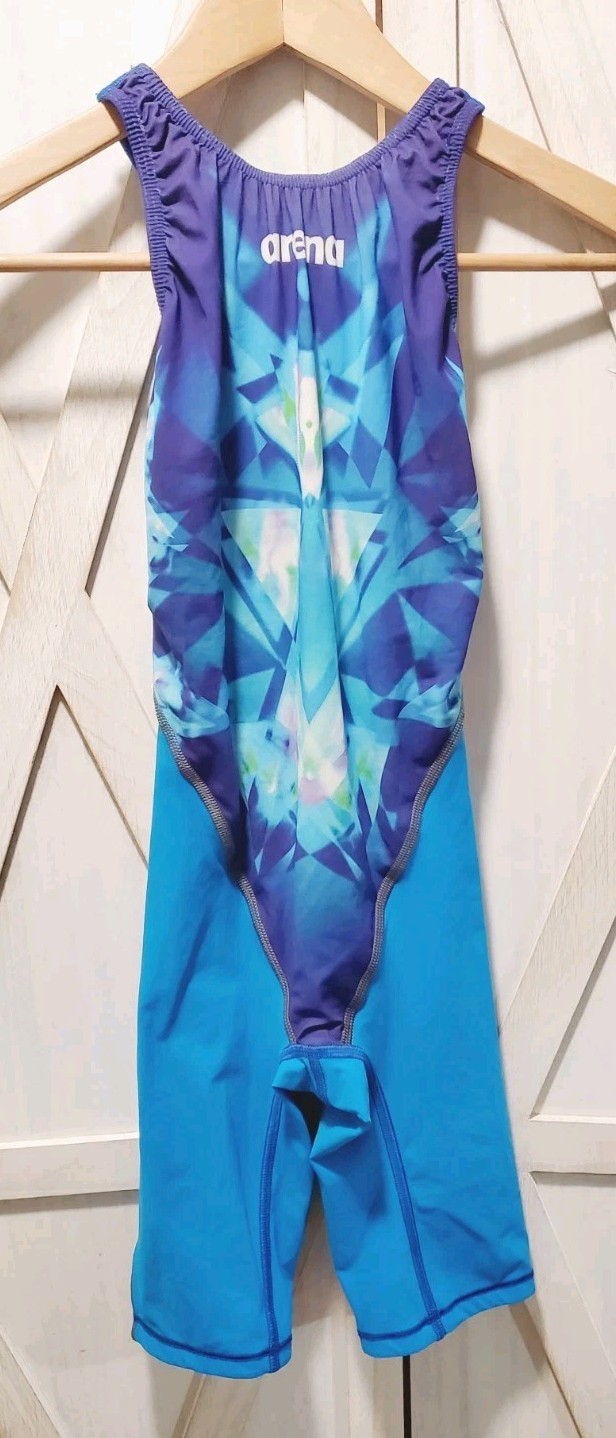 Arena Women’s Powerskin Swimsuit Carbon Open Back Sz 26