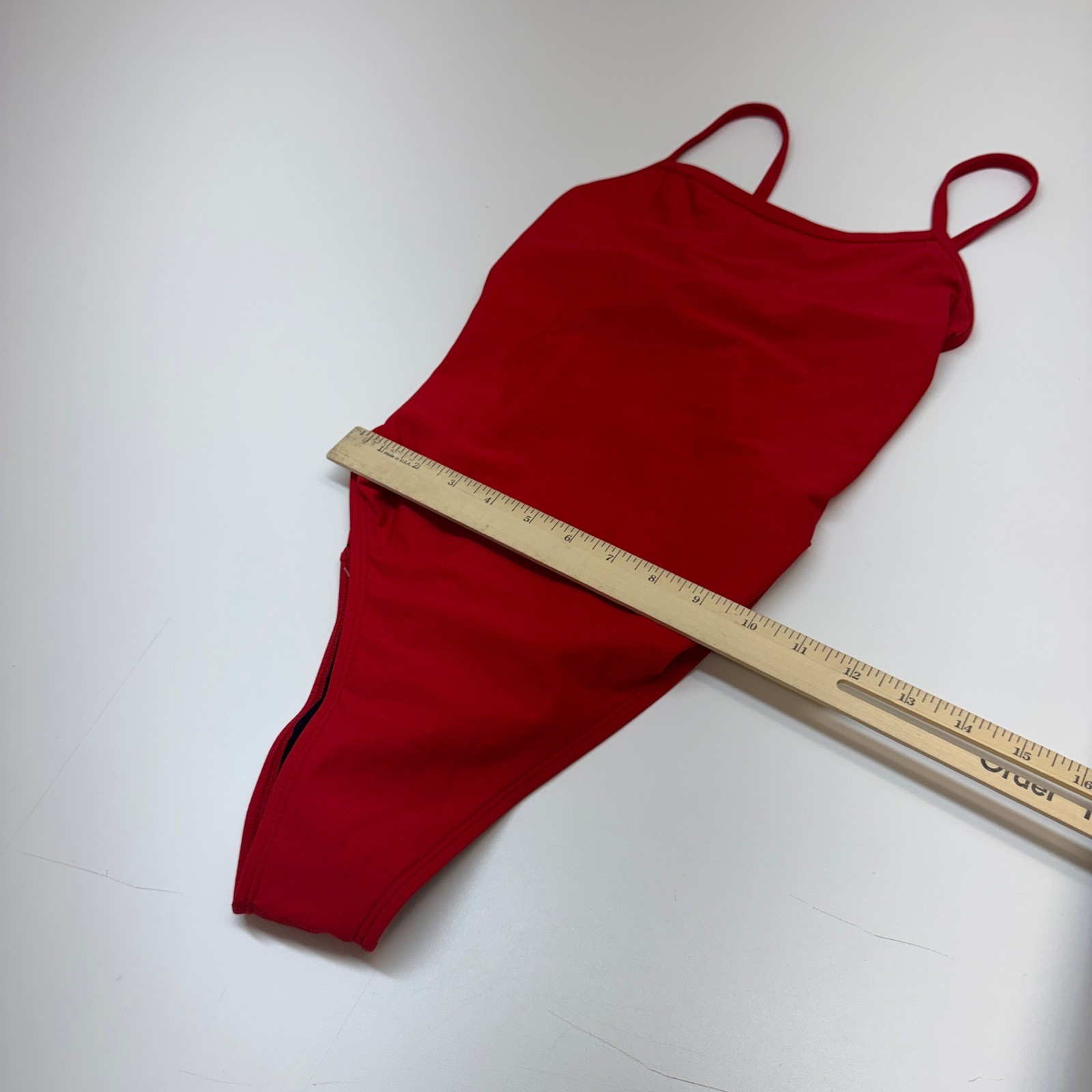 Jolyn Swimsuit Womens 34 Red Soren 2 One Piece Athletic Swim Training