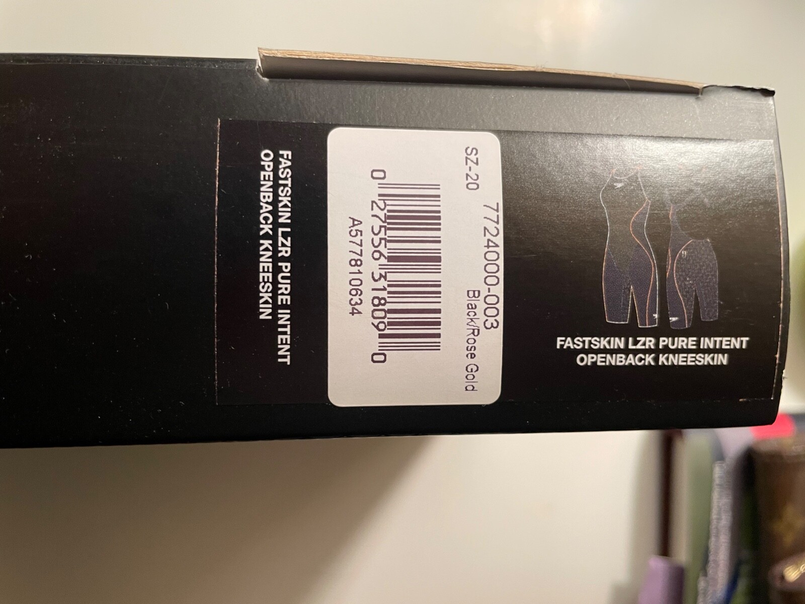 Speedo LZR Intent Open Back Kneeskin- Size 20