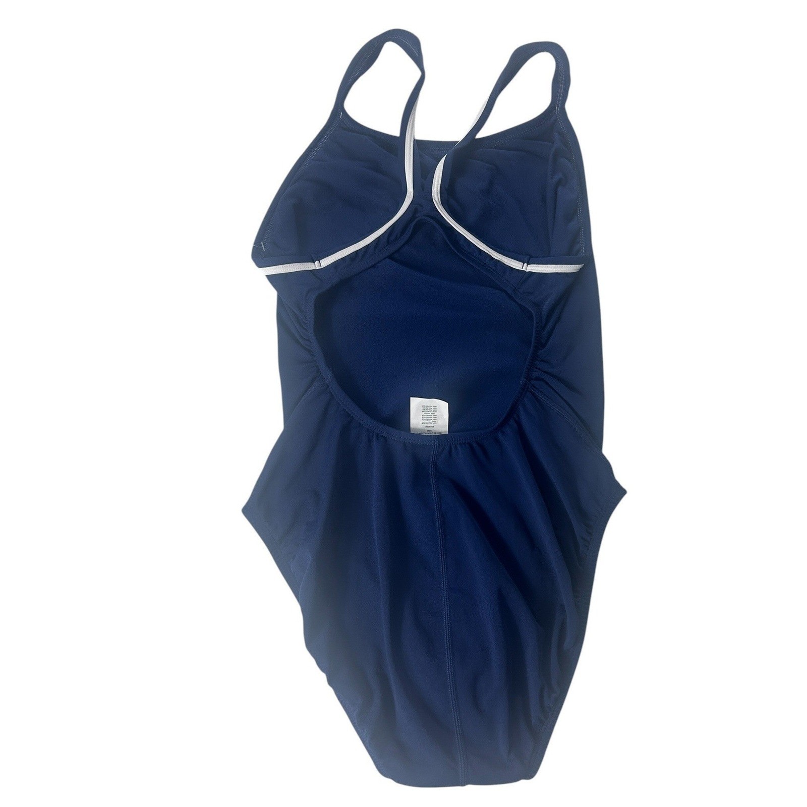 Dolfin Reliance Womens Swimsuit Navy Blue One Piece Swimsuit 9582C US 40 NWT