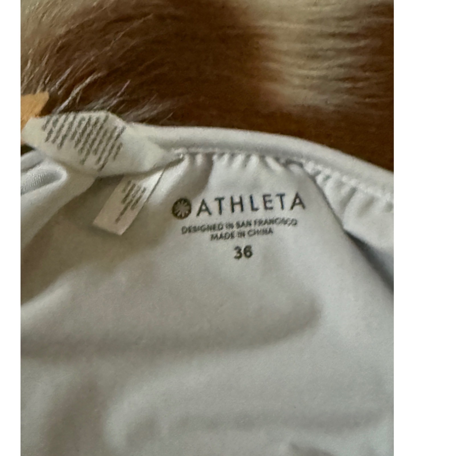 Athleta Freestyle Colorblock One Piece Swimsuit Swim Water Sports Resort L/36