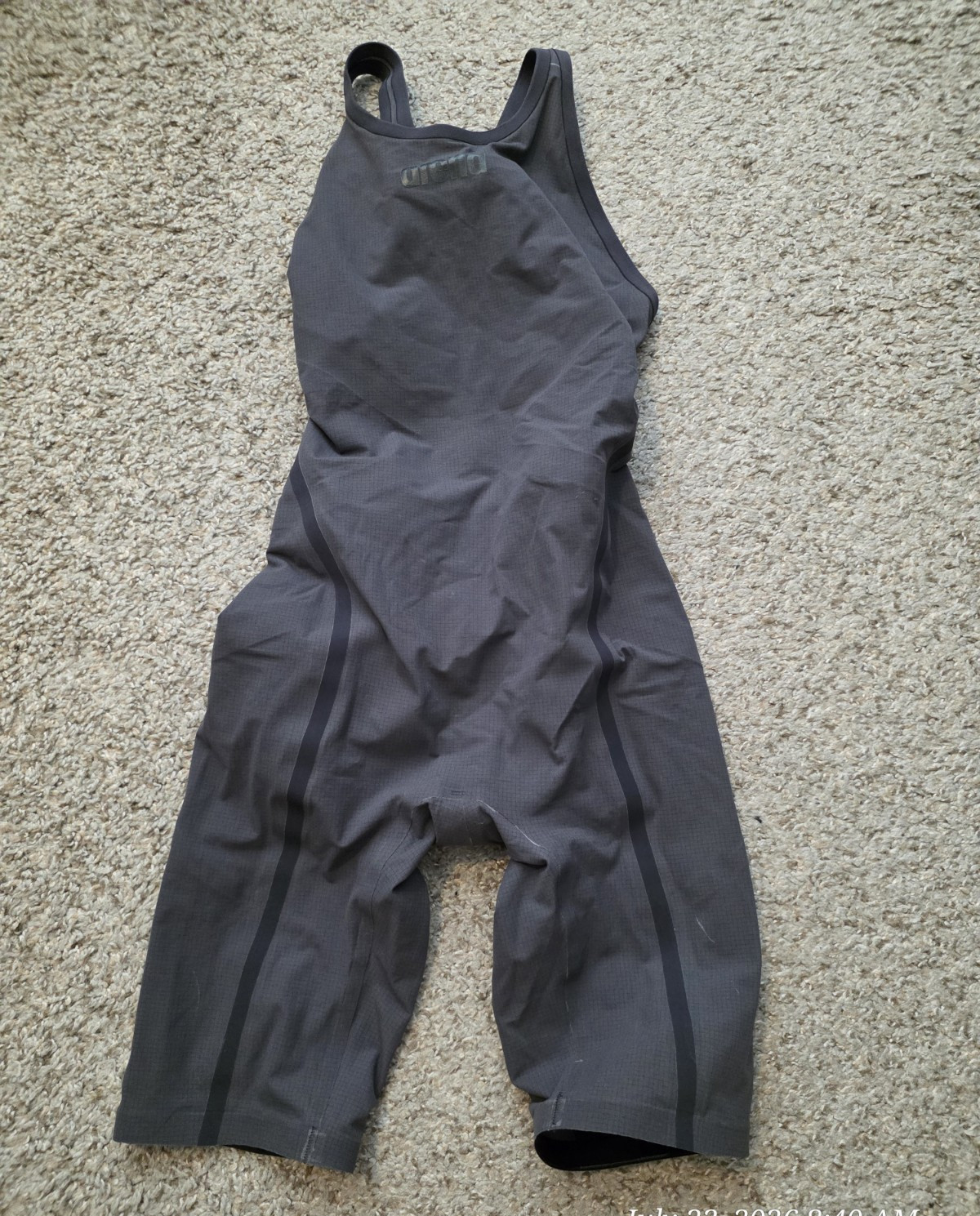 Arena Powerskin Women’s Competitive Kneeskin Swimsuit Size 26 Open Back