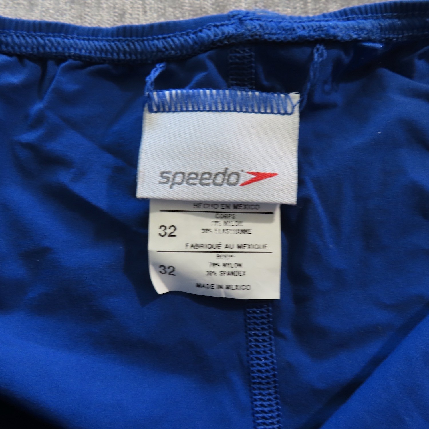 Speedo Fastskin FS-PRO Womens 32 Blue Navy Kneeskin Tech Suit Swim Triathlon