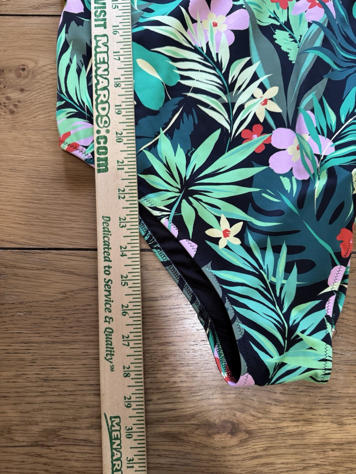 Victoria Secret Pink Women Size XXL Hawaiian Tropical Floral One Piece Swimsuit
