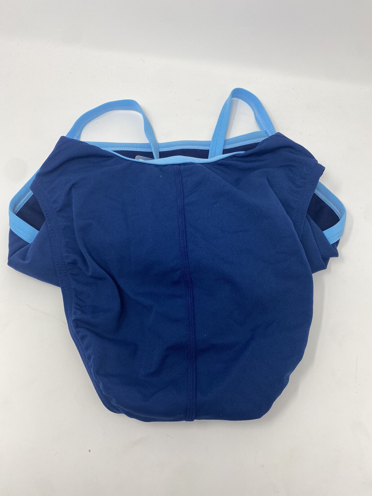 SPEEDO Endurance Flyback + Training Suit One Piece Swimsuit Blue Size 6 / 32 $69