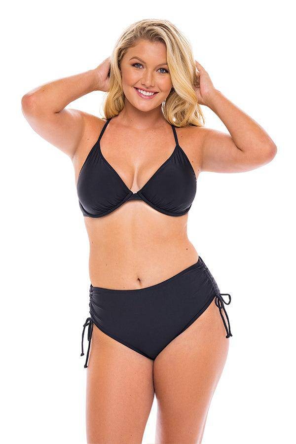 H2OH Flawless Underwire Bikini Top BLK E