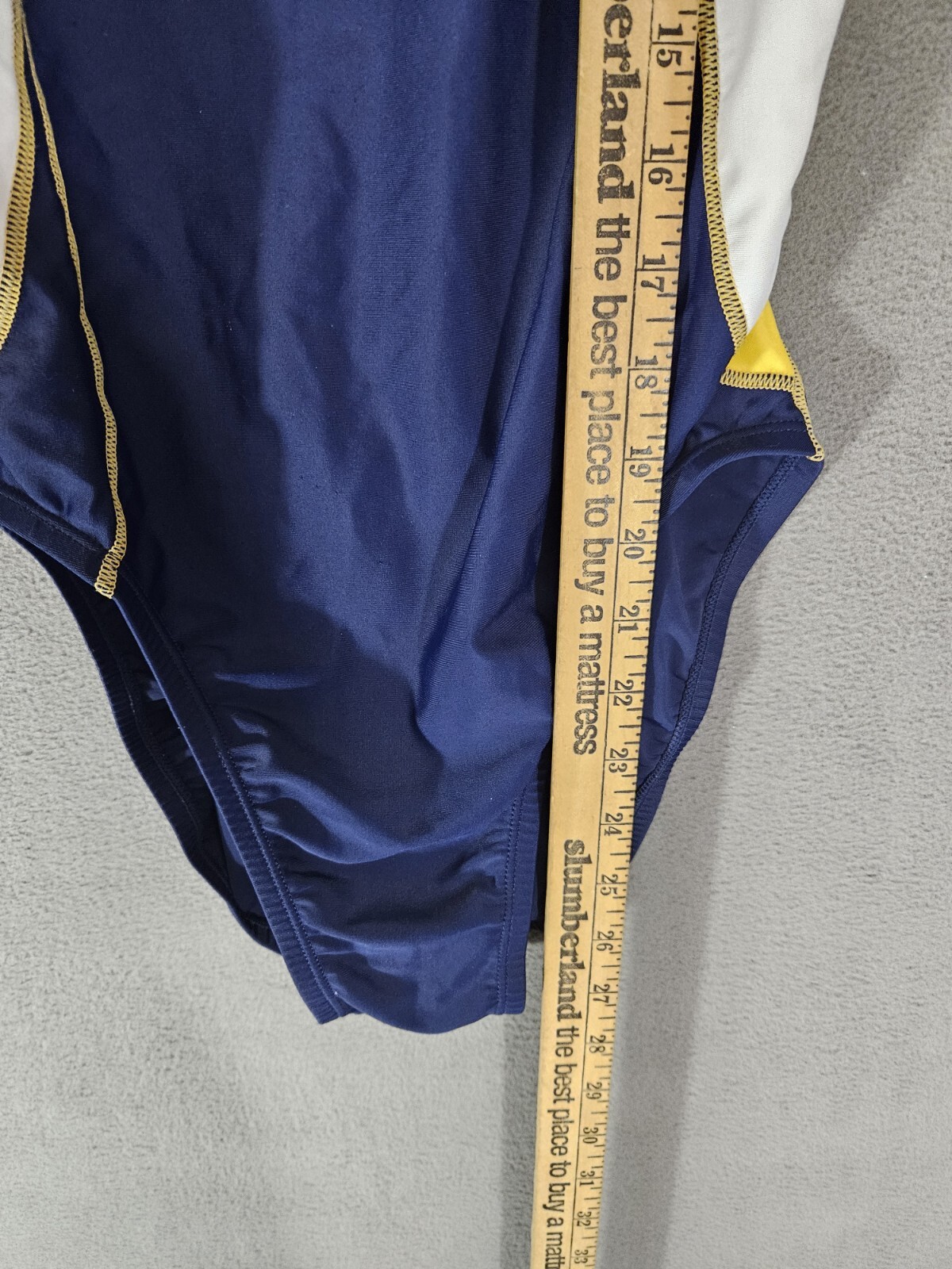 Nike Womens Multicolor 10 Racerback Competition Swimsuit One Piece Navy Stretch