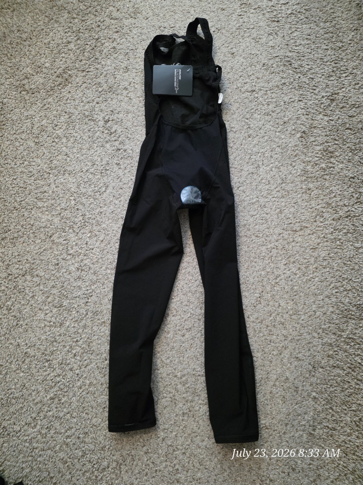 Dolfin Platinum 2 Pro FINA Approved Fullbody Kneeskin Swimsuit Size 28 Black