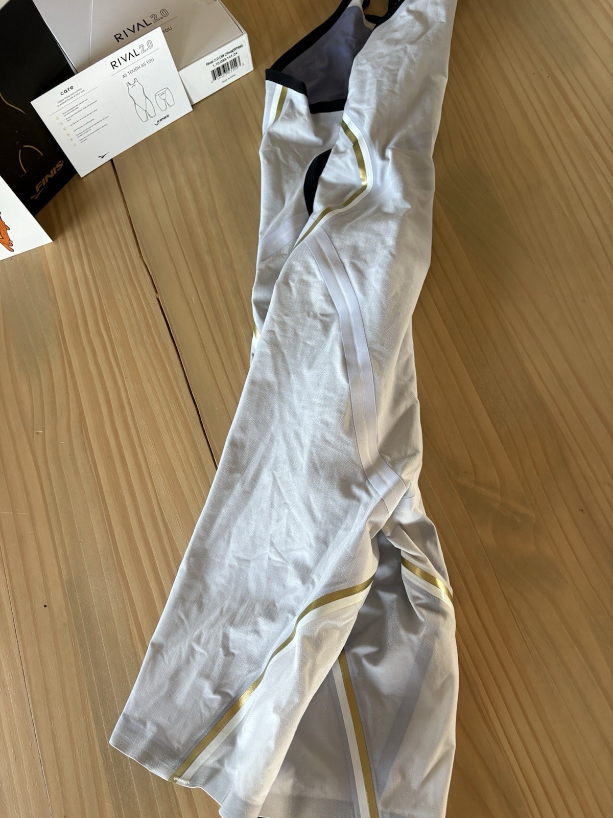 FINIS Rival 2.0 Women’s Competitive Tech Suit Swimsuit White Size F