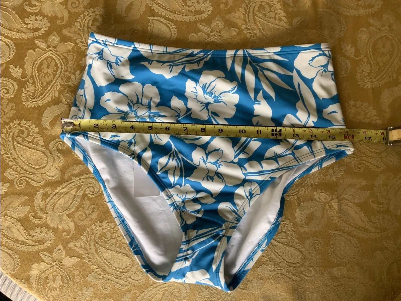 WOMENS SHADE & SHORE HIGH WAIST SWIM BOTTOMS Size Floral
