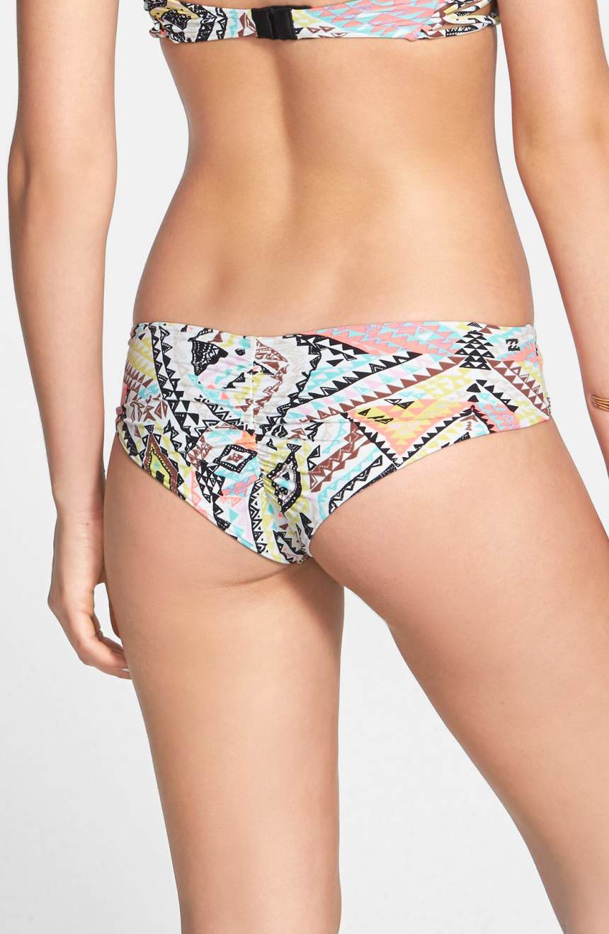 NWT WOMENS BILLABONG SAFARI HAWAII BIKINI BOTTOM $40 M multi swimwear