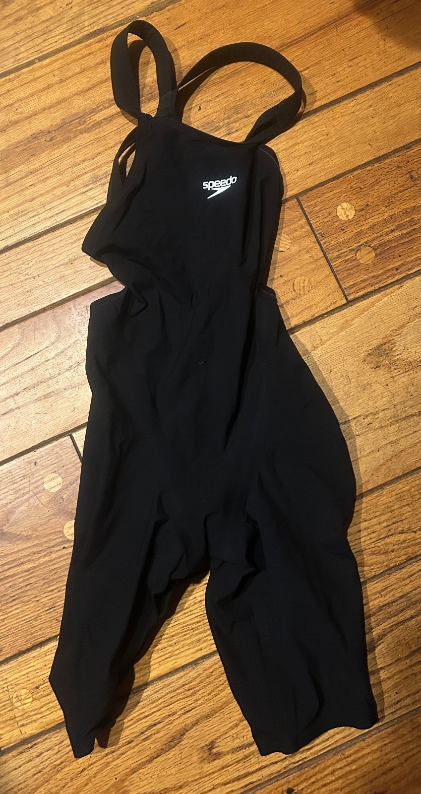 Speedo Fastskin For Women Black USA 20 Swimming Race Suit