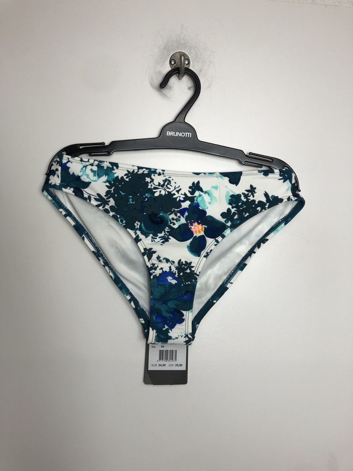 Brunotti Ladies Aqua Bottom Bikini Bottom, Schwiemmen Aruba Blue, 34