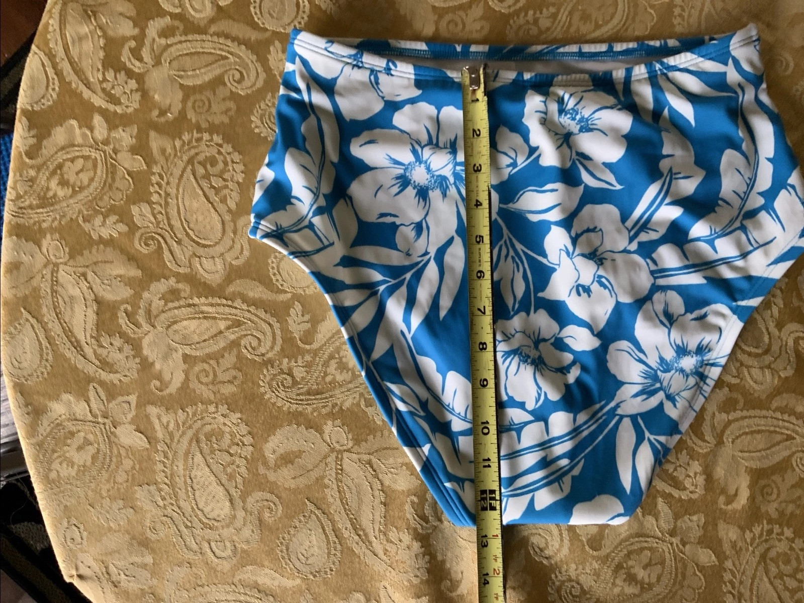 WOMENS SHADE & SHORE HIGH WAIST SWIM BOTTOMS Size Floral