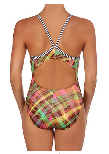 Size 22 Dolfin Uglies Swimsuit Girls Womens New w/tags 9502 L S  Preppy 203 $40