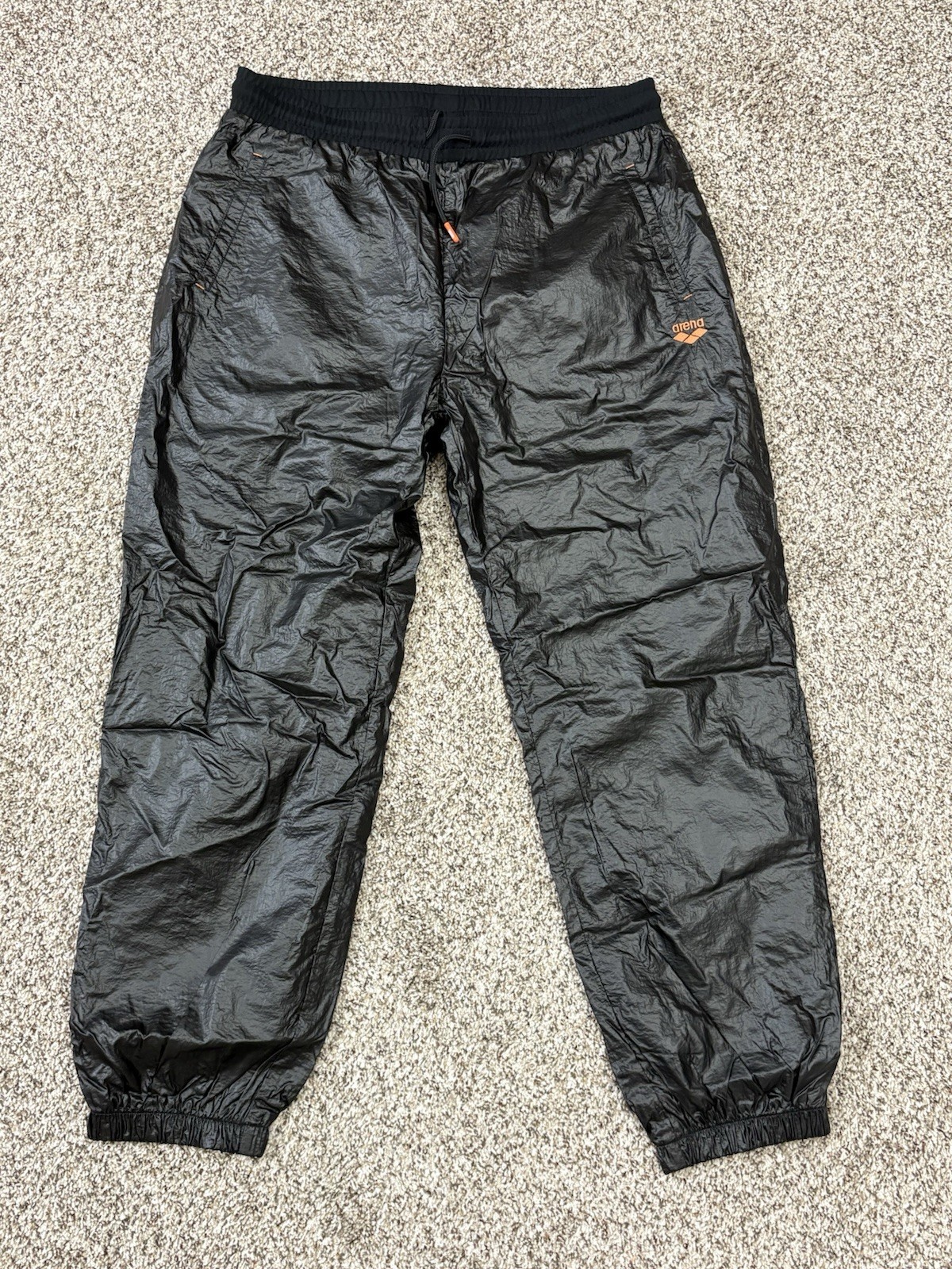 New Arena Womens Arena 50th Black Pants Drawstring Multisport LARGE (C1-21)