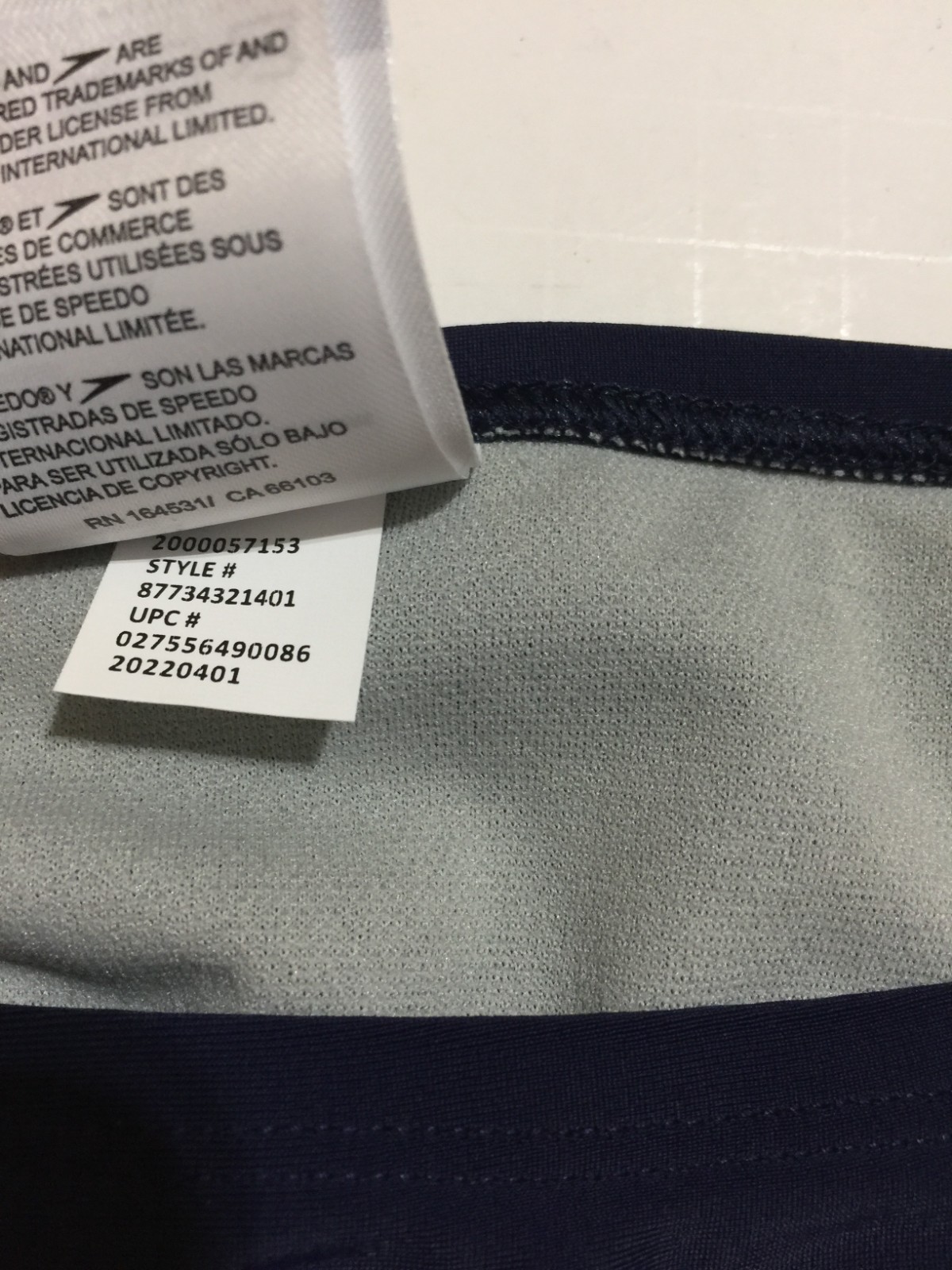 SPEEDO Hipster Peacoat Navy Bikini Swim Bottom UPF 50+ U.S Women X-Small $39.50
