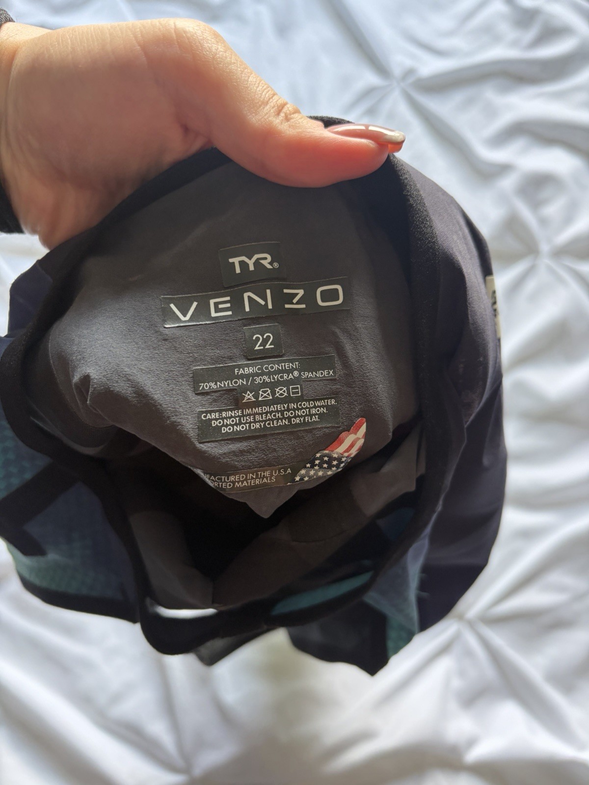TYR Venzo Women’s Open Back size 22